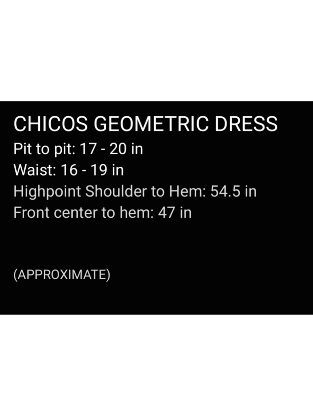 CHICOS Boho Off-Shoulder Patchwork Geometric Print Maxi Dress, Size 1, Medium - Picture 14 of 14